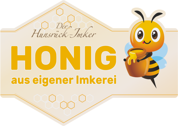 Der Hunsrück-Imker Werbeschild